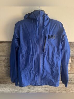 Helly Hansen Odin Series Hooded Shell Jacket Women Medium Waterproof Lightweight